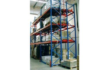 注文の産業棚付けの棚は、貯蔵および倉庫のためのラッキングを押し戻します