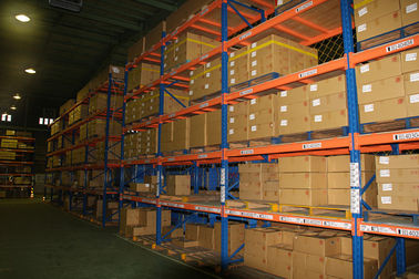 ISO の倉庫の貯蔵の棚 2m - 12m を悩ます二重深く選択的なパレット