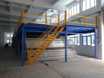 鋼鉄橋床の産業ラッキング システム、1/二階建ての中二階のラッキング