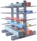 倉庫の産業金属の多重レベルの片持梁製材貯蔵の棚