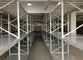 白い中型の義務の倉庫の貯蔵は 2 つ- 8 つのレベルのオフィスの陳列だなに棚に置きます