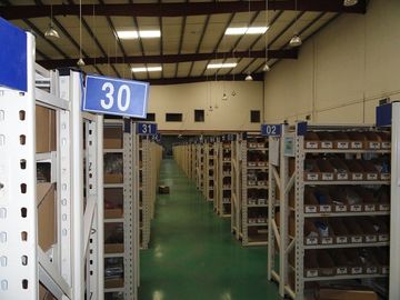 150kg 産業高密度棚、閉鎖した/開いたタイプ鋼鉄棚付けの単位の