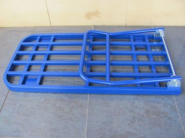 粉のペンキが付いている 1200 x 600mm の金属の管の 折り畳み式の トロリー産業設備は終わりました