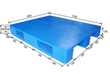 1200 x 1000mm 動的負荷、2000kg が付いているプラスチック パレット倉庫装置